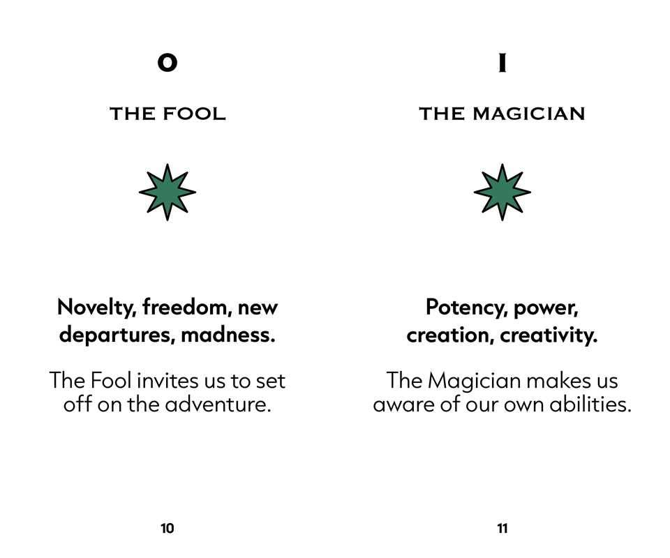 Mini Tarot by Margot Robert-Winterhalter: Flashcards; 104 pages / English - SolRising The Rock Shop