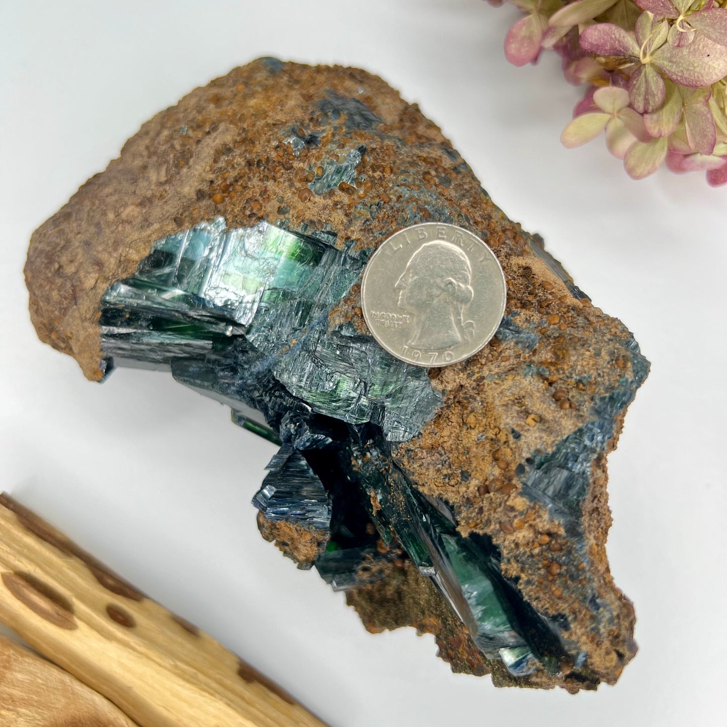 Vivianite // Natural Mineral