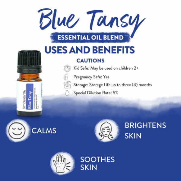 Organic Blue Tansy Essential Oil