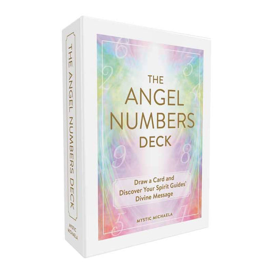 Angel Numbers Deck by Mystic Michaela: Flashcards; 100 pages / English - SolRising The Rock Shop