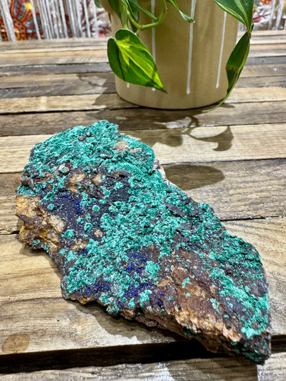 Azurite // Malachite // Mineral Specimen // Rough - SolRising The Rock Shop