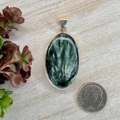 Seraphinite // Pendant