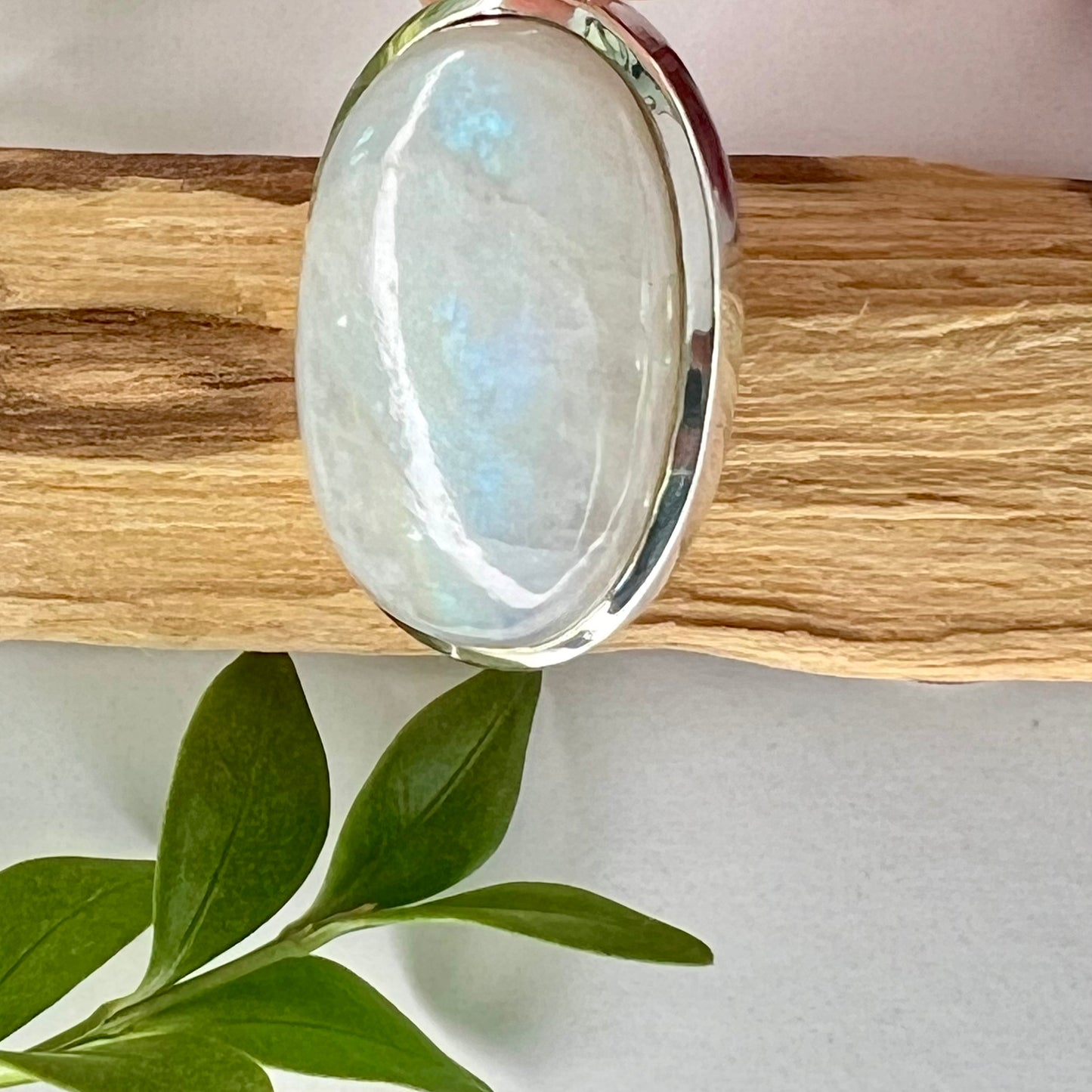 Moonstone // Rainbow // Pendant