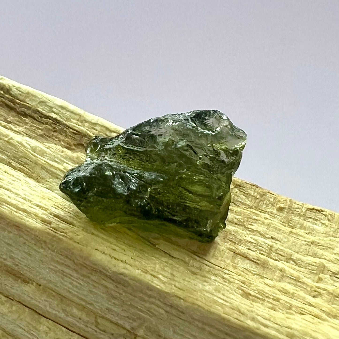 Moldavite // Natural Mineral