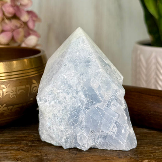 Calcite // Blue // Free Form Point