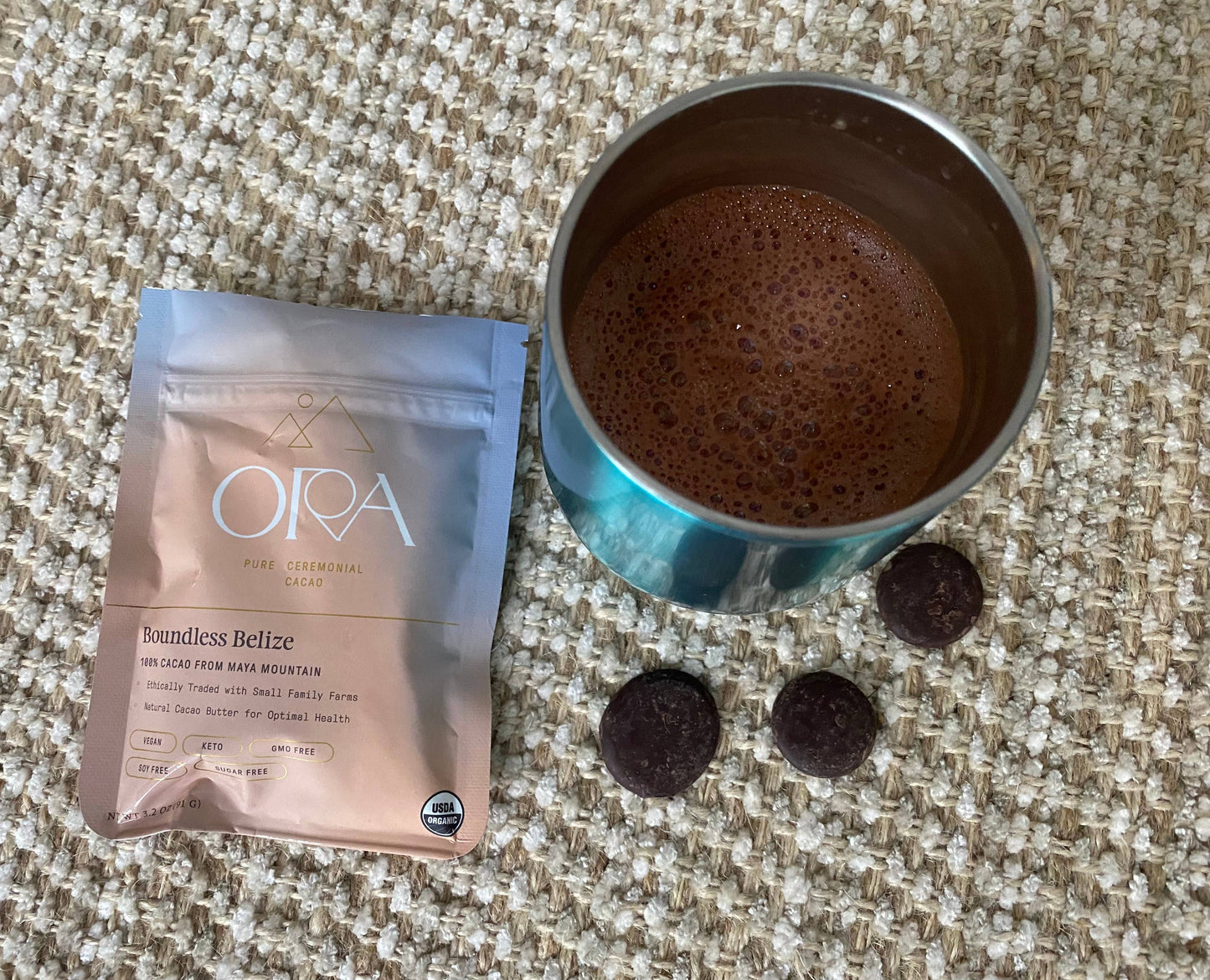 Boundless Belize 100% Cacao // Organic Ceremonial Chocolate // 1/2 lb