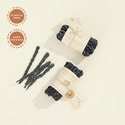 Cedarwood Rope Incense Bundle