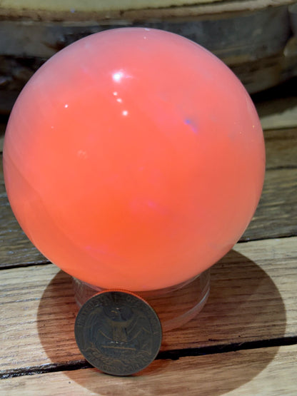 Calcite // Pink Mangano // Sphere
