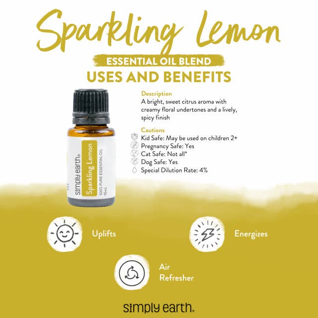 Sparkling Lemon // Essential Oil Blend