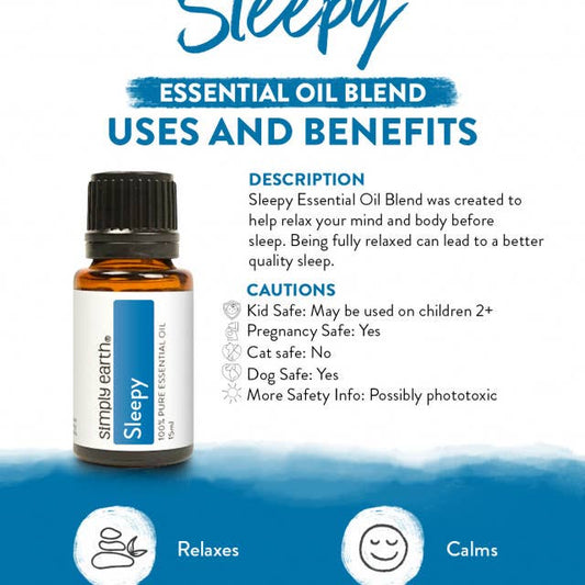 Sleepy Essential Oil Blend 15mL