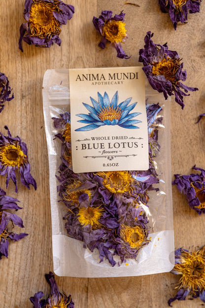 WHOLE BLUE FLOWERS | Blossoms of Intuition* - SolRising The Rock Shop