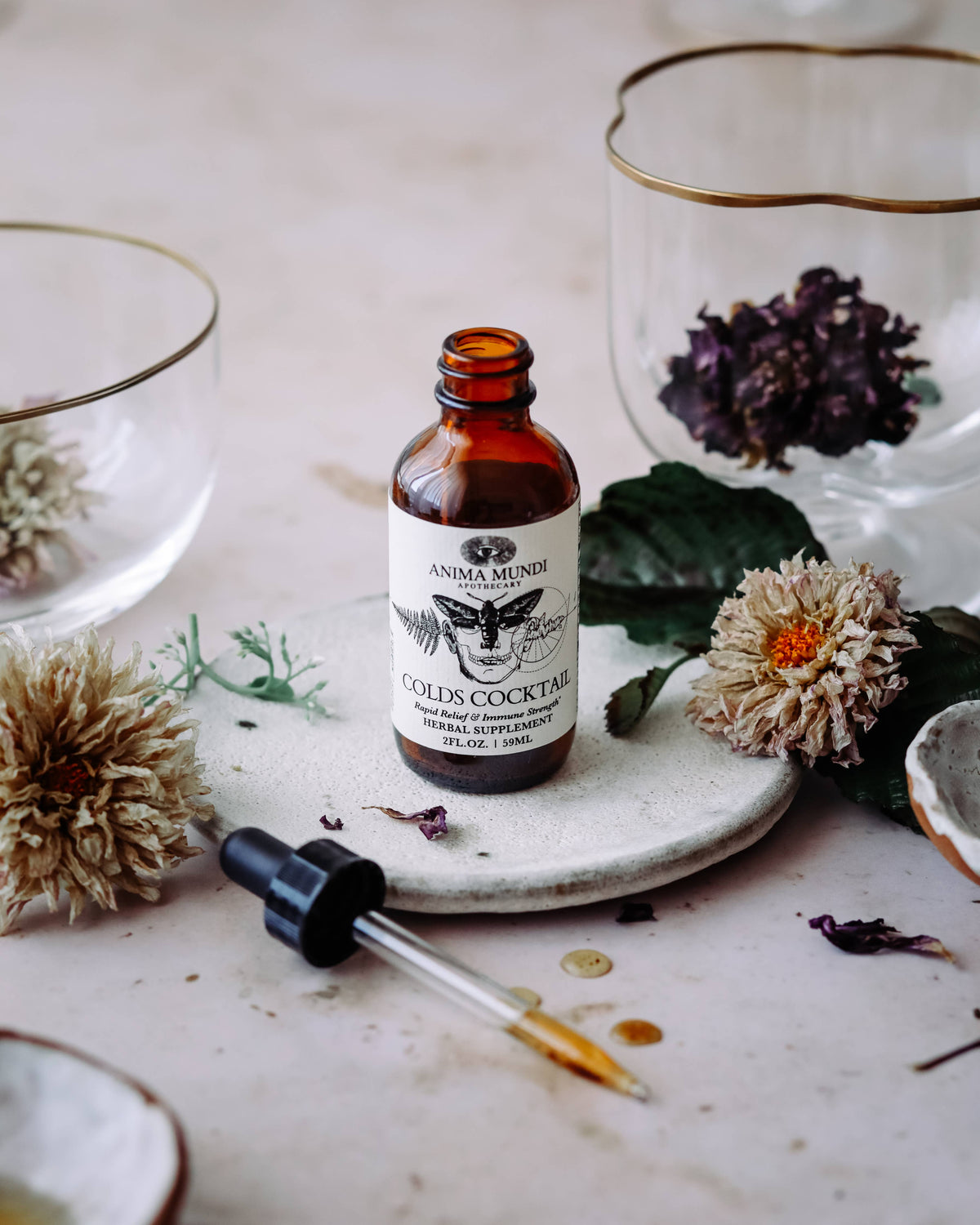 COLDS COCKTAIL | Herbal Defense* - SolRising The Rock Shop