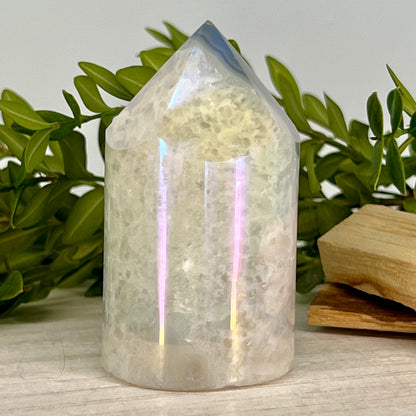 Angel Aura // Quartz // Agate // Cylinder // Point