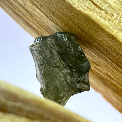 Moldavite // Natural Mineral