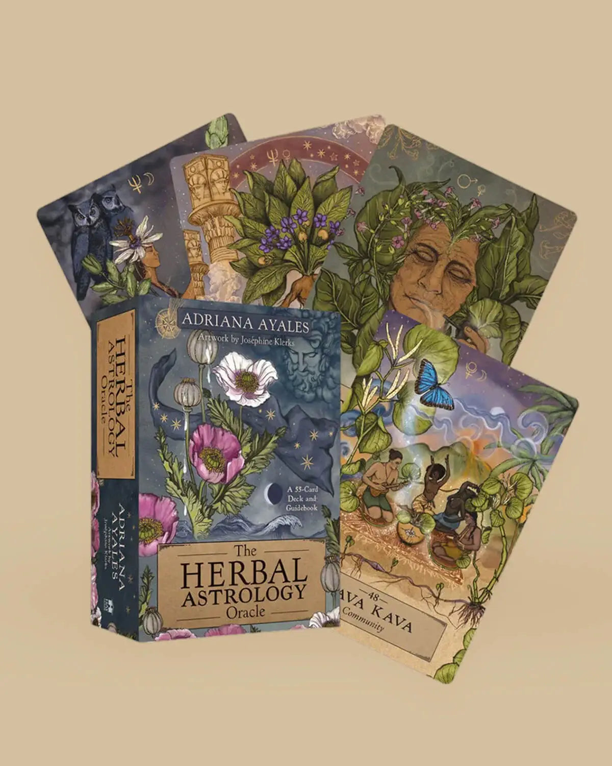 Herbal Astrology Oracle // 55-Card Deck + Guidebook