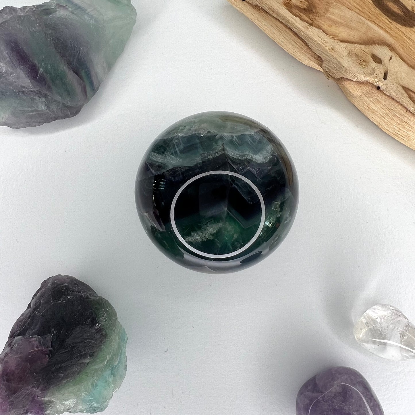 Fluorite // Rainbow // Sphere