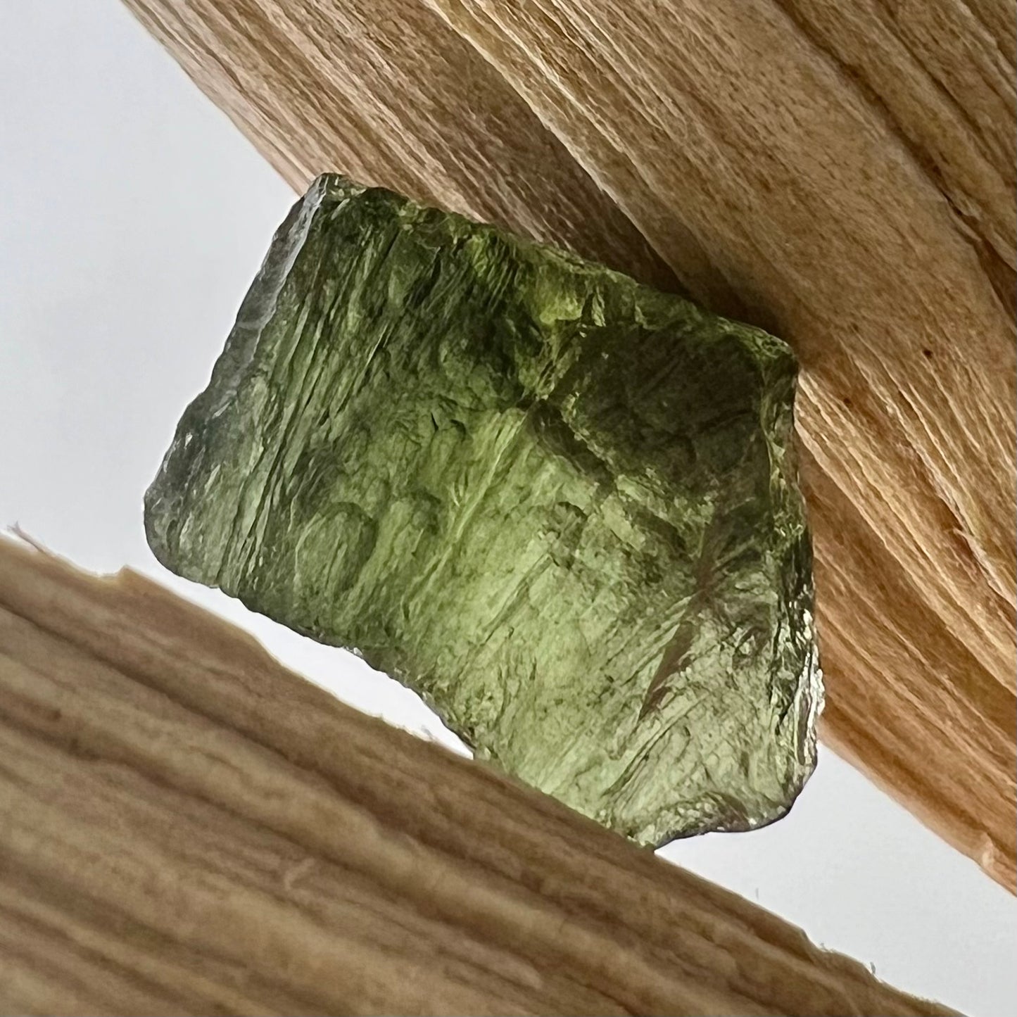 Moldavite // Natural Mineral