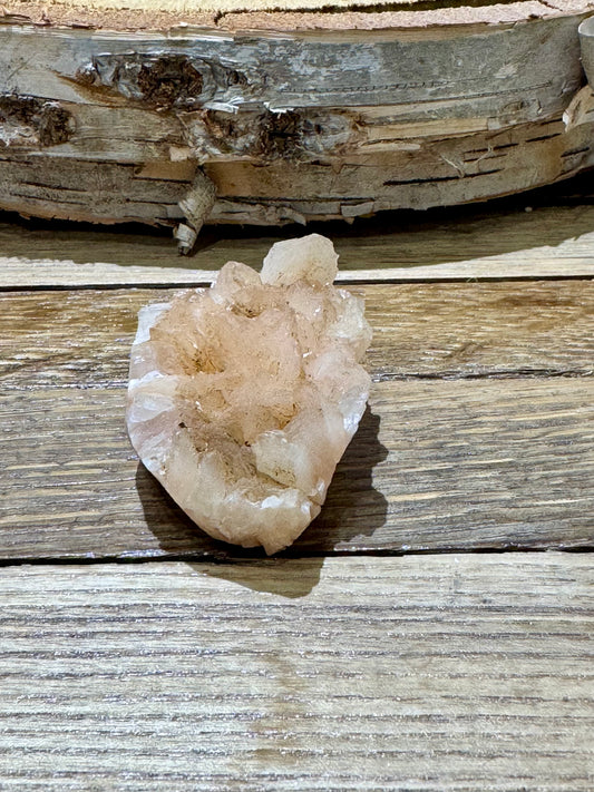 Peach Stilbite // Cluster