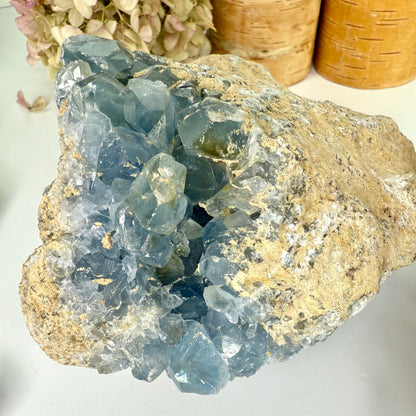 Celestite // Cluster