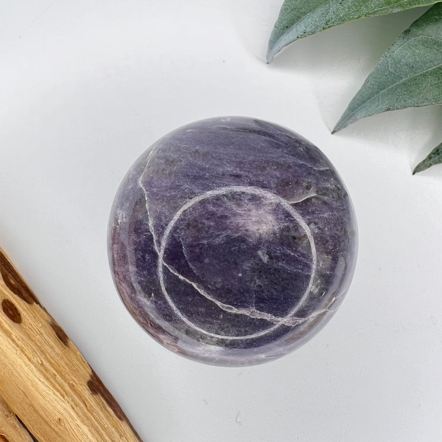 Lepidolite // Sphere