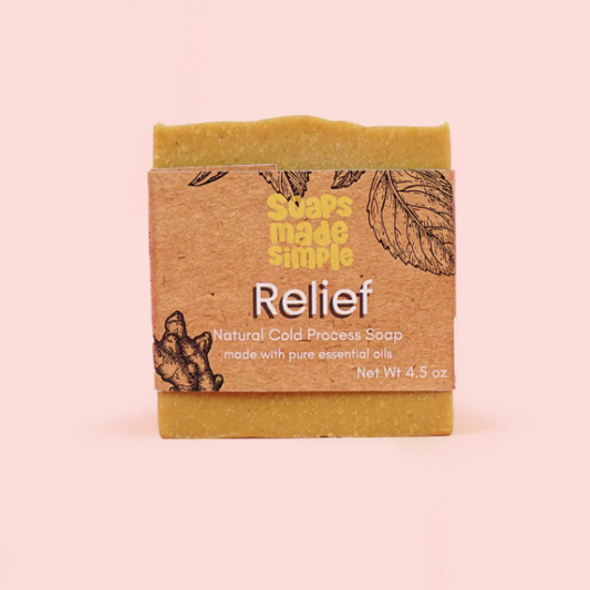 Relief // Natural Cold Process Soap Bar