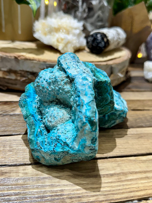 Malacholla // Mineral Specimen // Rough