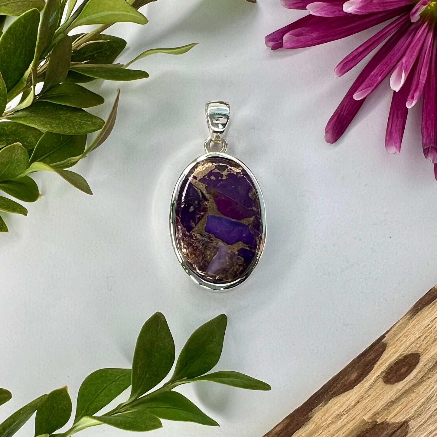 Mojave // Turquoise // Purple // Pendant