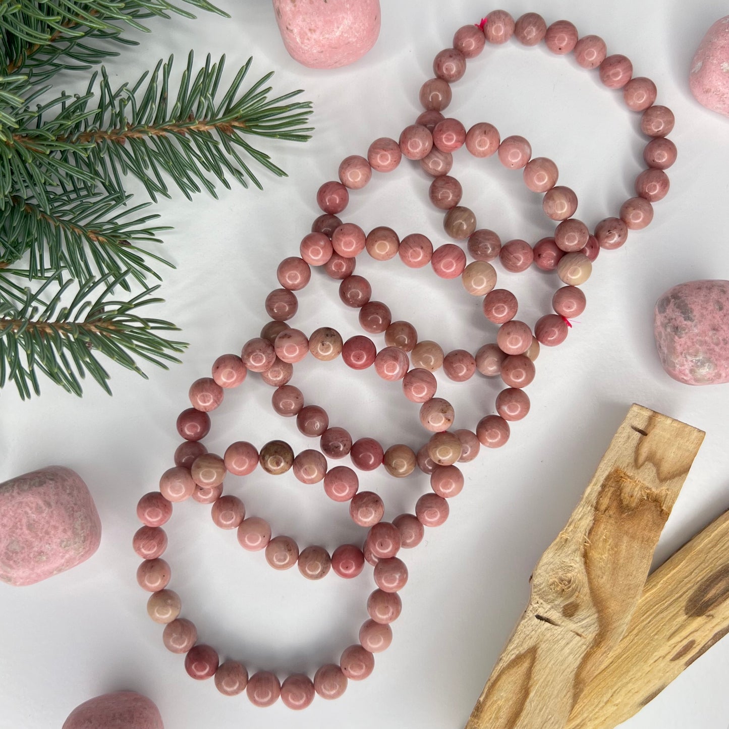 Thulite // 8mm // Bracelet