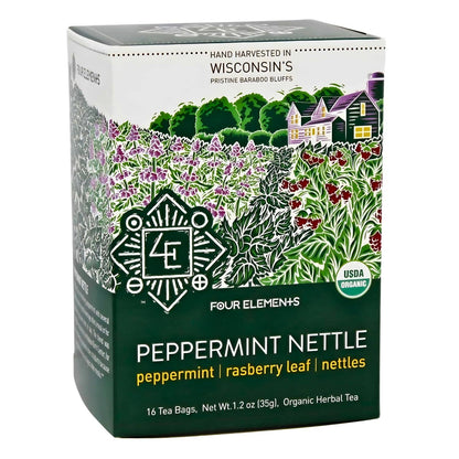 Peppermint Nettle Tea - 16 Teabags