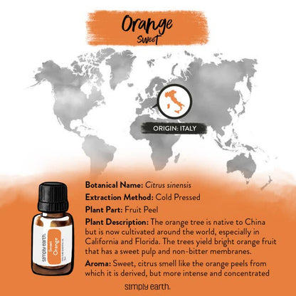 Orange Essential Oil (Sweet) 15ml
