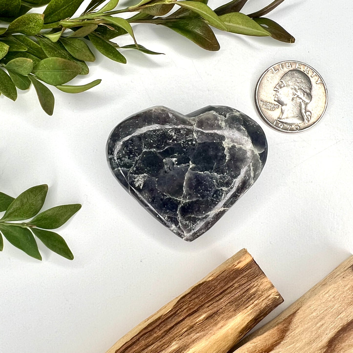 Iolite // Heart