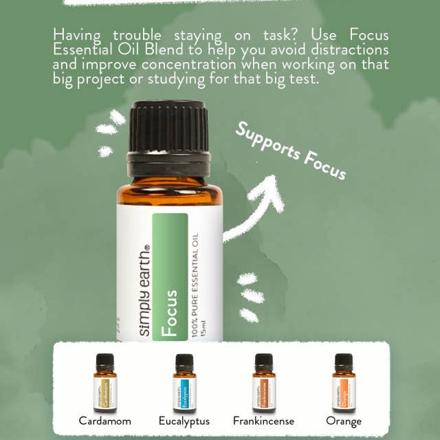 Focus // Essential Oil Blend 15ml