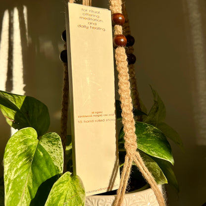 Vrindavan Sandalwood Incense // Bhava Wellness // Organic