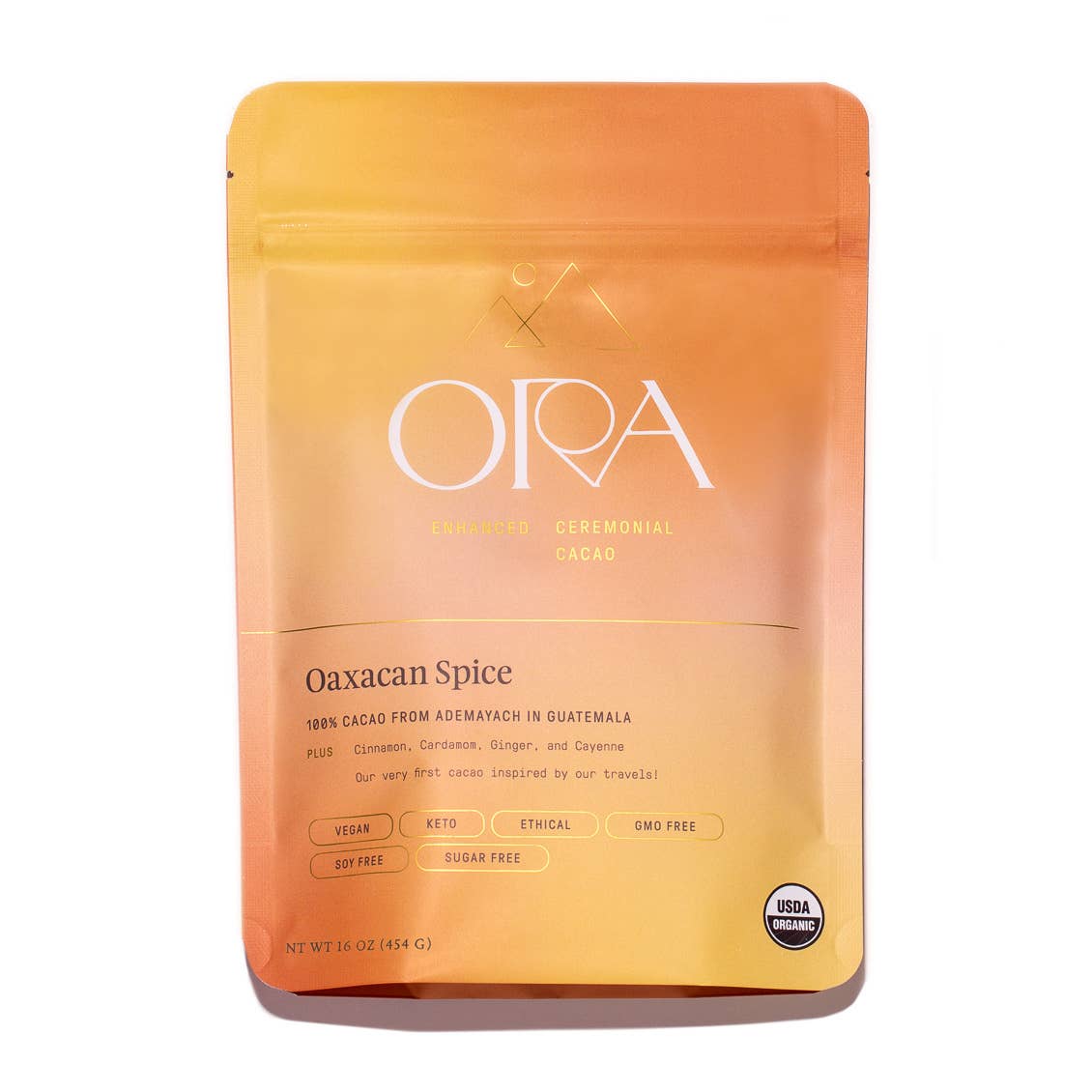 Ceremonial Cacao – Oaxacan Spice, 100% Organic Cacao: 1/2 lb