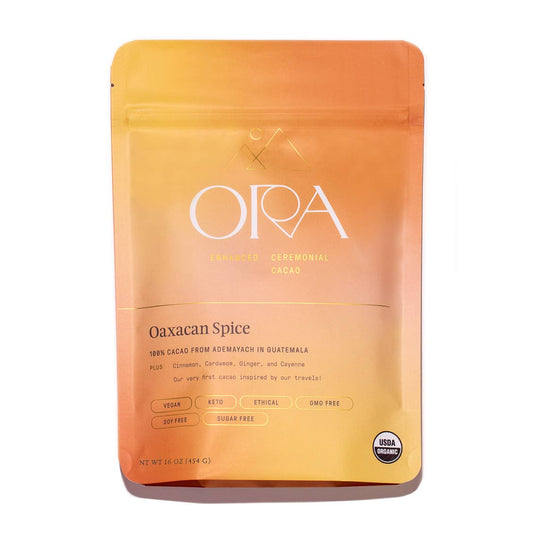 Ceremonial Cacao – Oaxacan Spice, 100% Organic Cacao: 1/2 lb