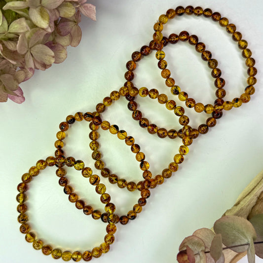 Amber // 6mm // Bracelet