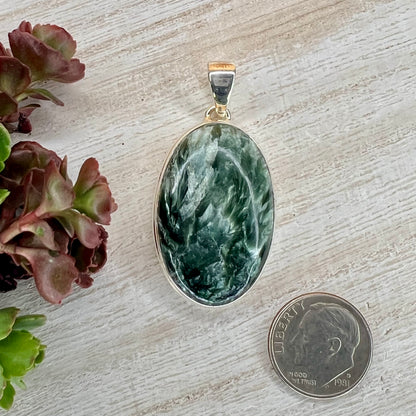 Seraphinite // Pendant