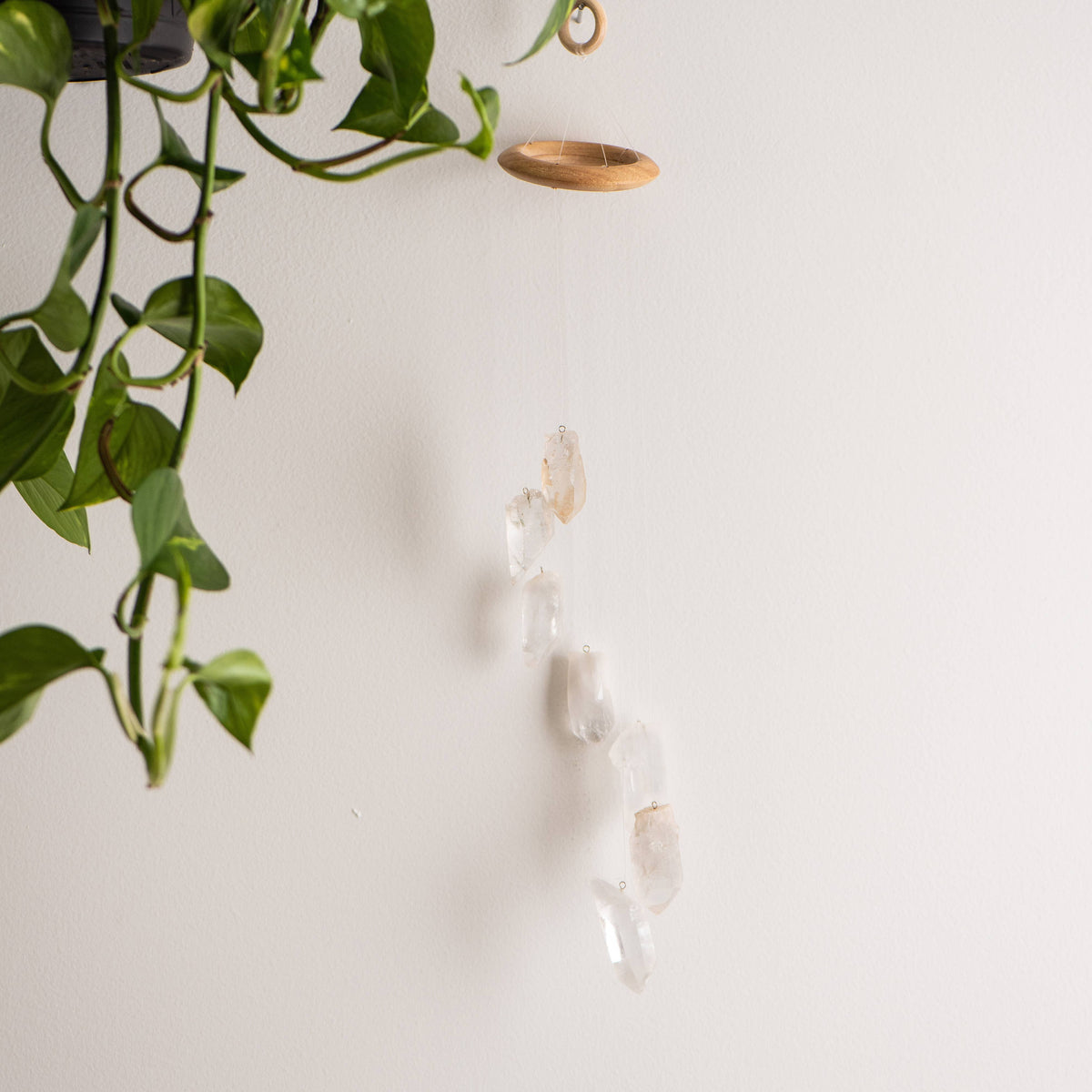 Clear Quartz // Wind Chimes