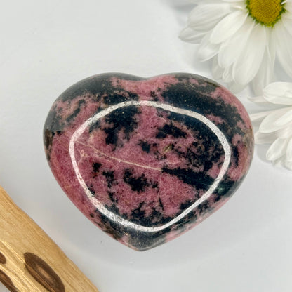 Rhodonite // Heart Shape