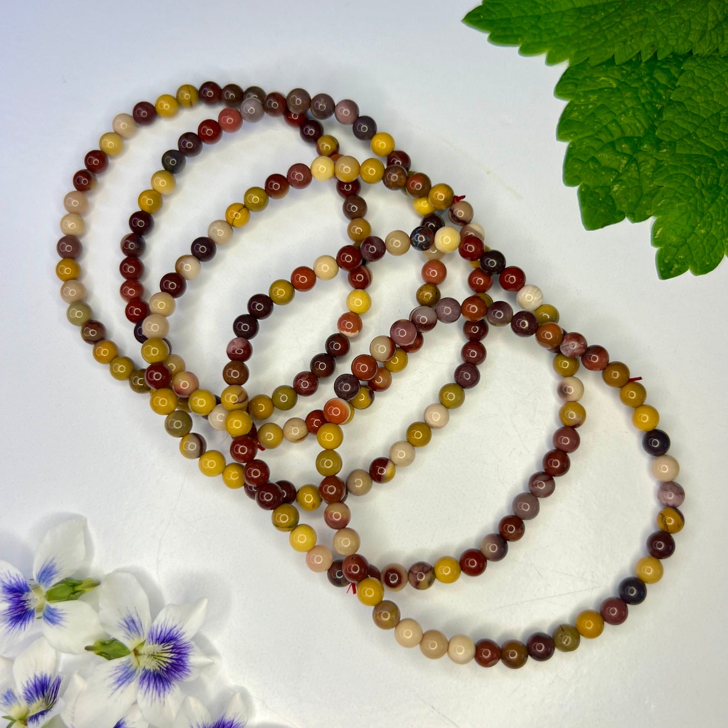 Jasper // Mookaite // 4mm // Bracelet