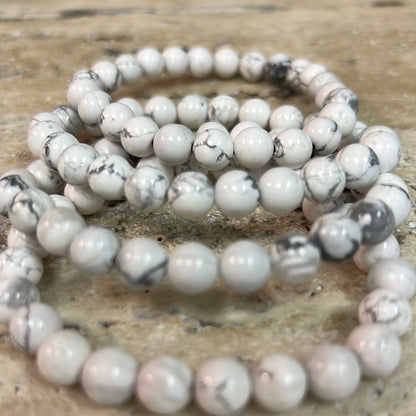 Howlite // 8mm // Bracelet