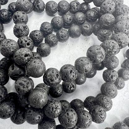 Lava Rock // 6mm // Bracelets