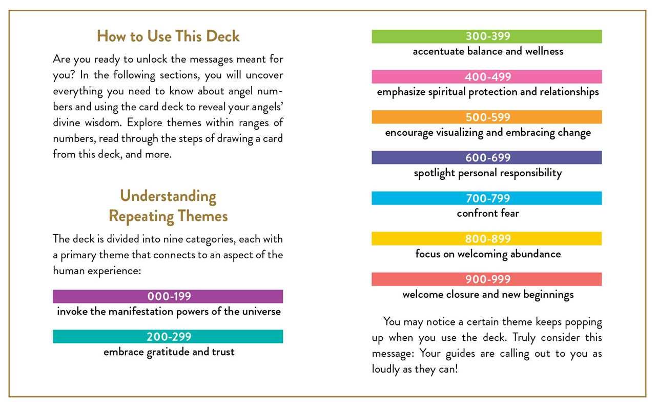 Angel Numbers Deck by Mystic Michaela: Flashcards; 100 pages / English - SolRising The Rock Shop