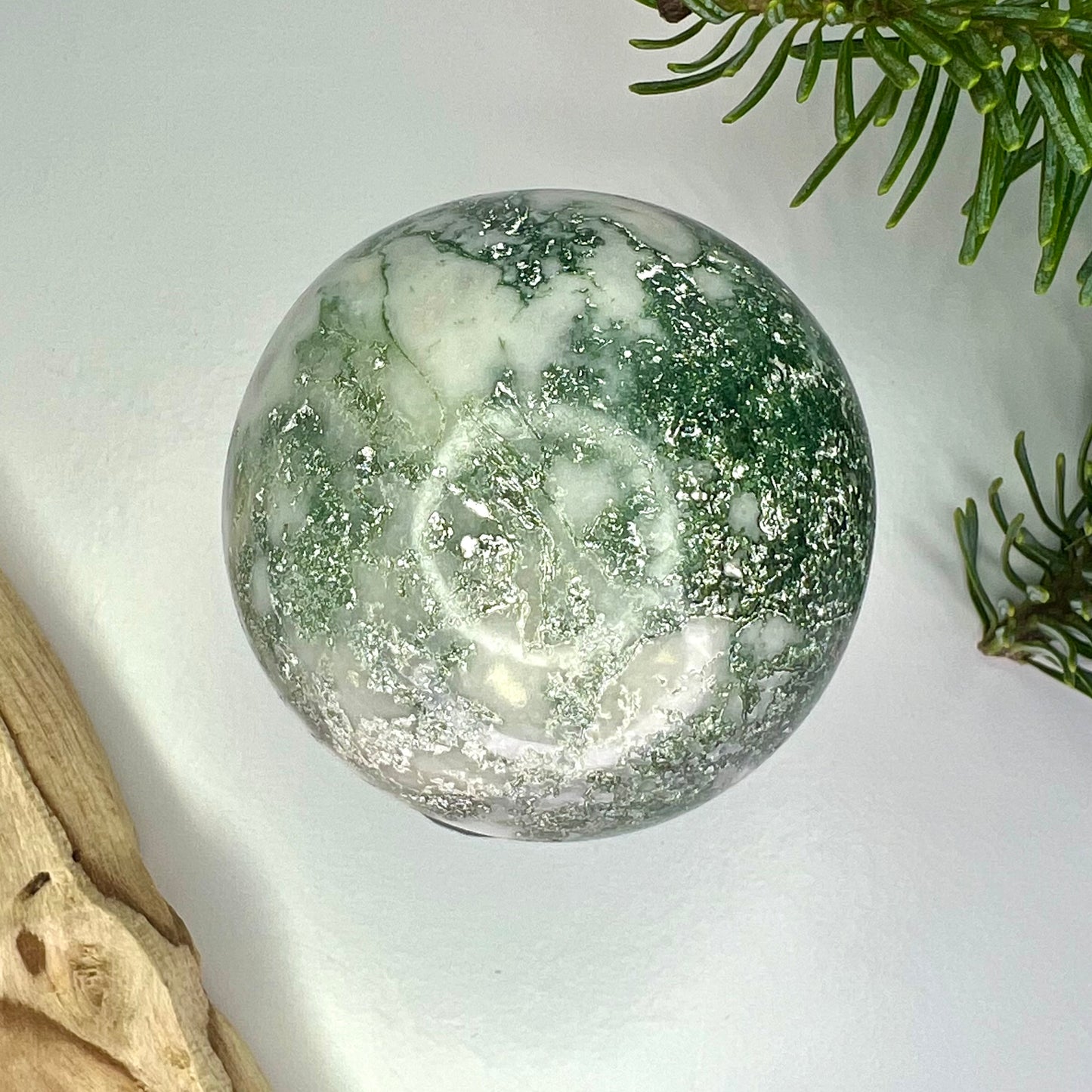 Tree Agate // Sphere