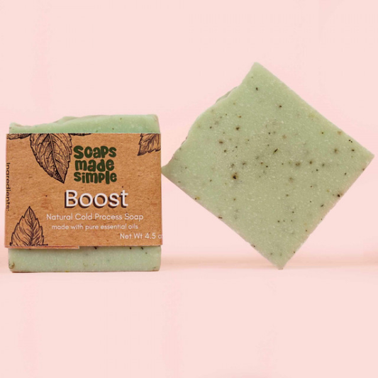 Boost // Natural Cold Process Soap Bar