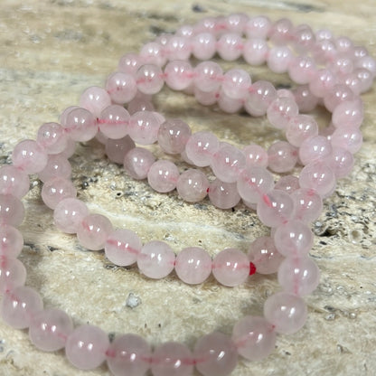 Rose Quartz // 8mm // Bracelets