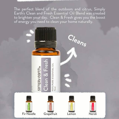 Clean & Fresh // Essential Oil Blend 15ml