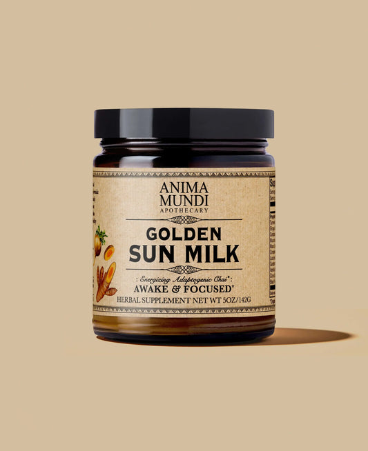 Golden Sun Milk | Energizing Adaptogenic Chai