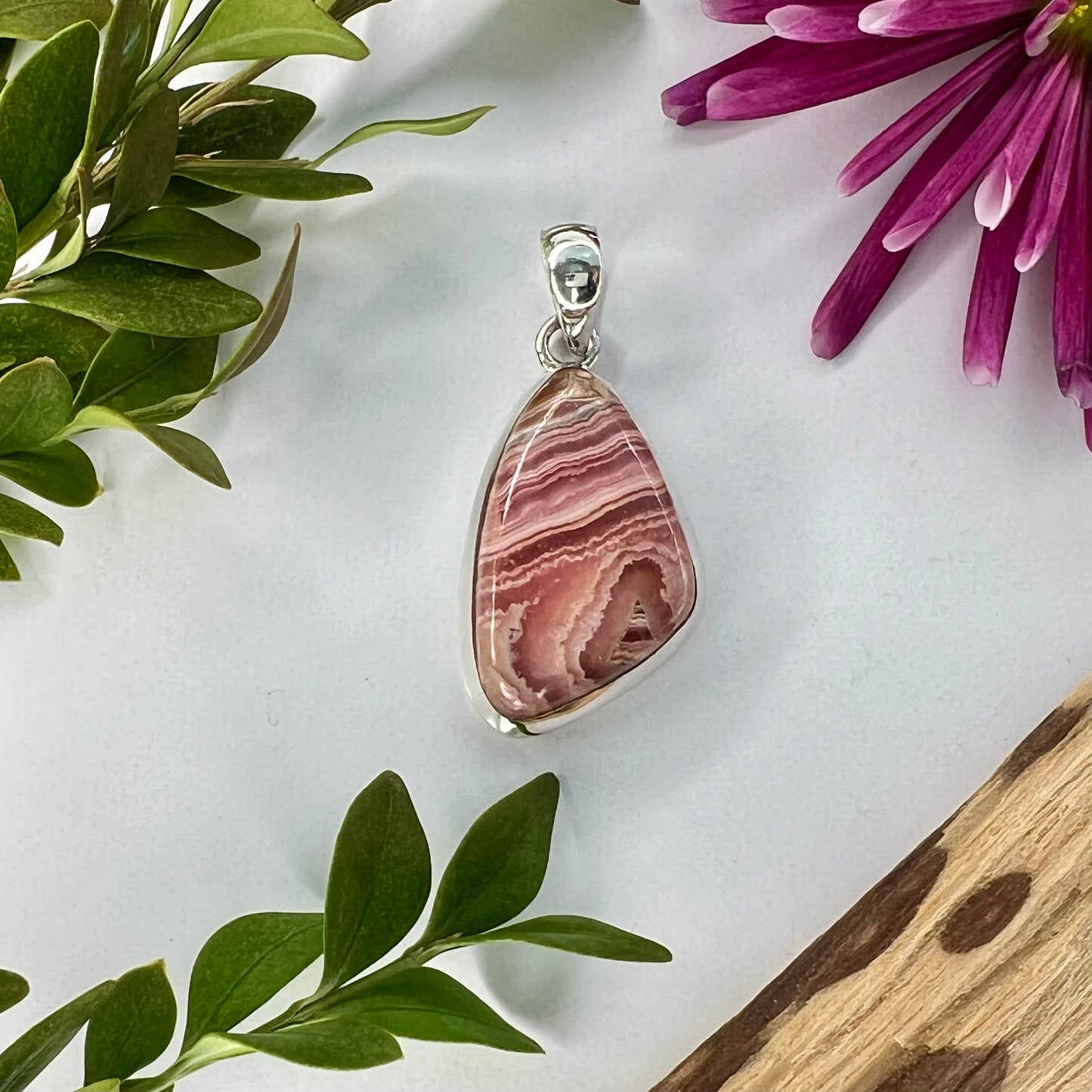 Rhodocrosite // Pendant