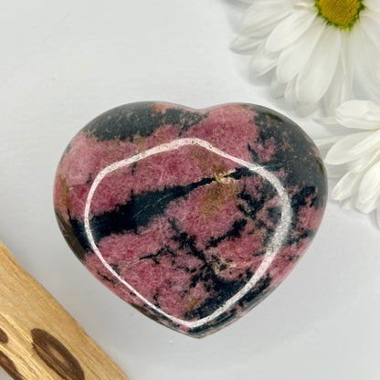 Rhodonite // Heart Shape